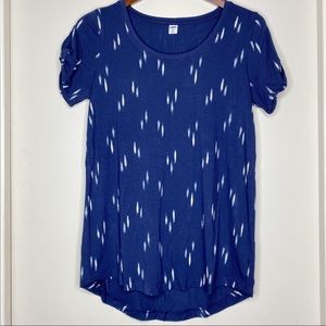 OLD NAVY Women Luxe Twist Sleeve Scoop Neck Tunic